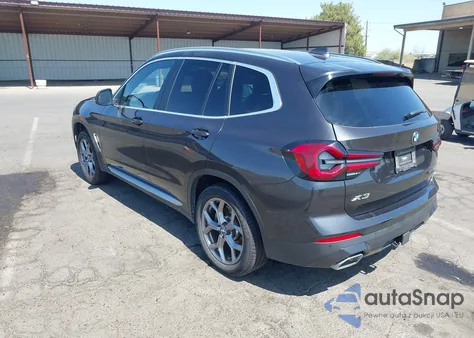 2022 BMW X3 xDrive30I from USA, damaged, VIN WBX57DP0XNN174895